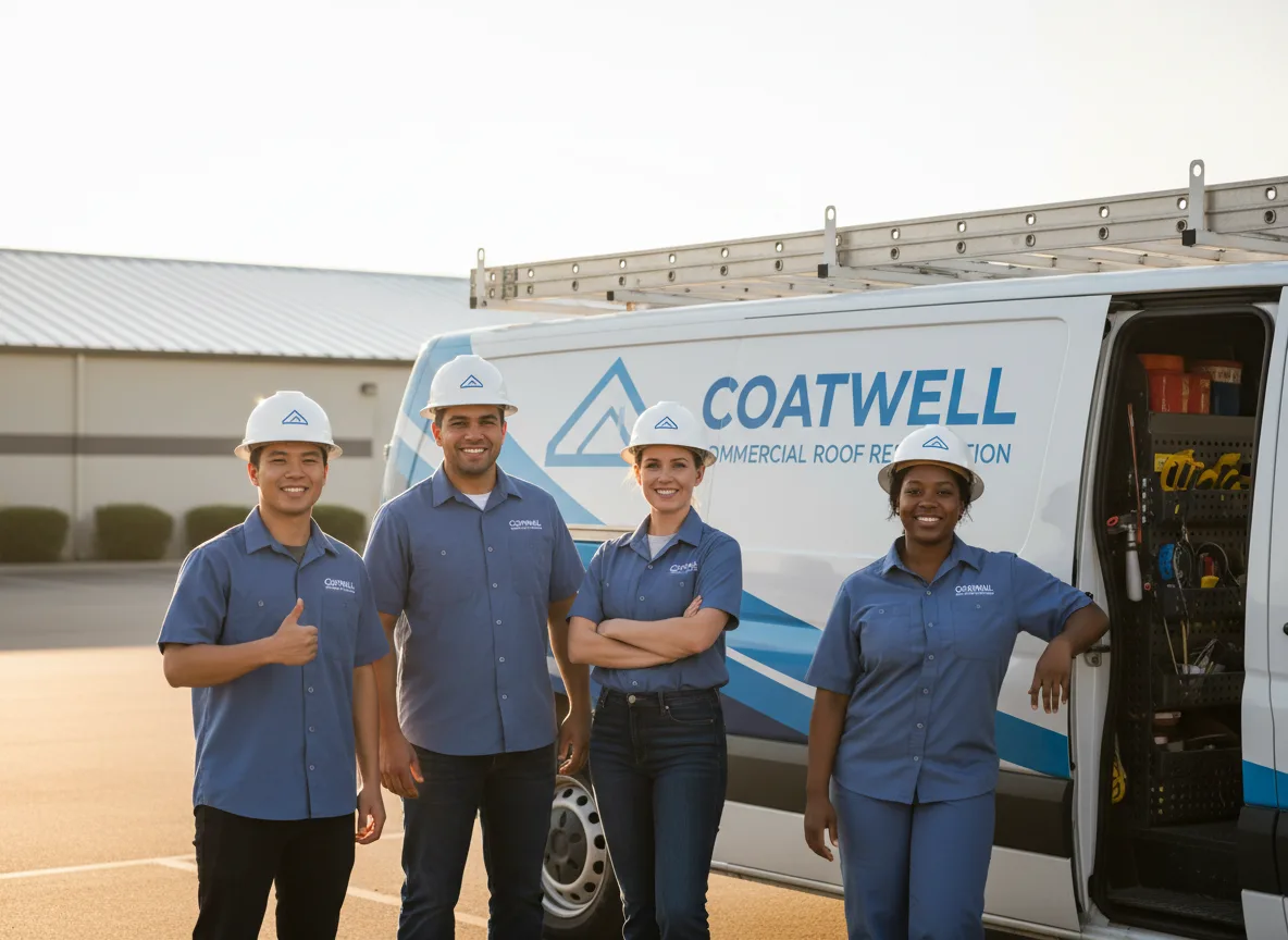 Commercial roof coating company in Pleasanton, KS